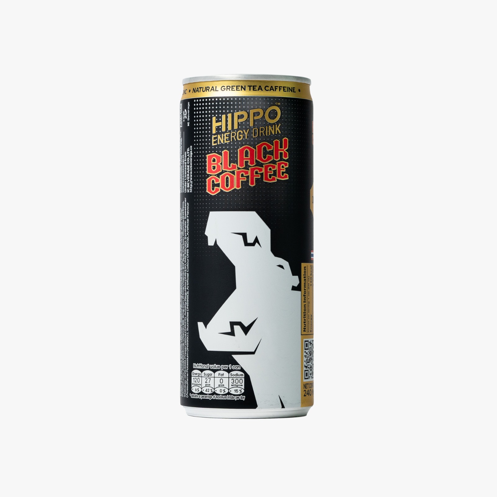 HIPPO BLACK COFFEE – NƯỚC TĂNG LỰC CÀ PHÊ ĐEN